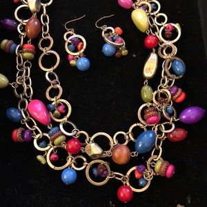 Premier Designs necklace and earrings